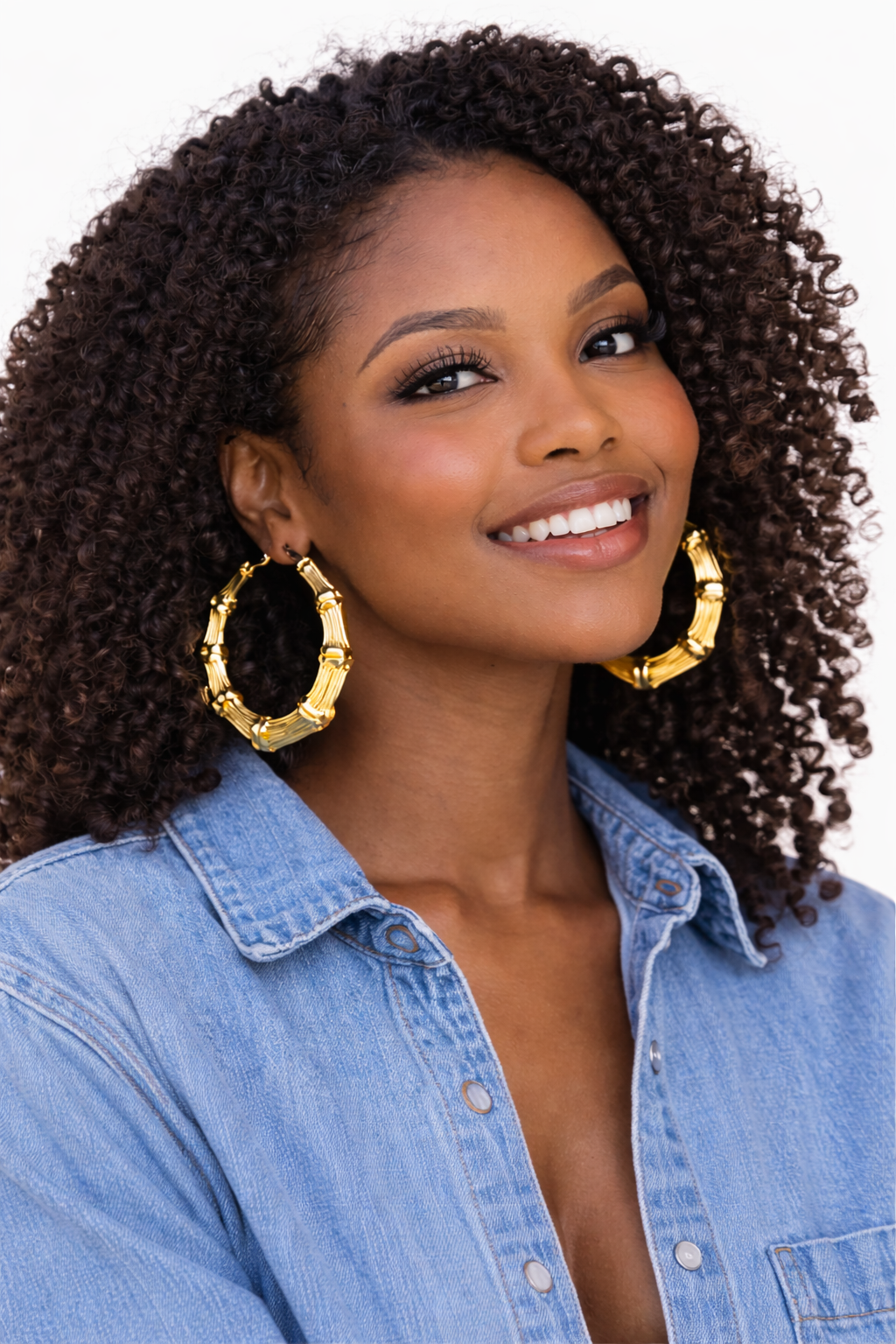 Golden Rhythm Hoops